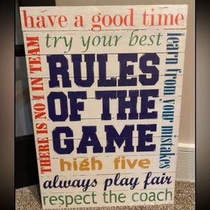 Pottery Barn Kids Sign